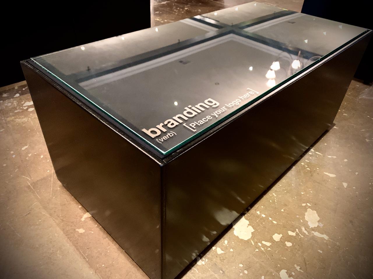 Black dining furniture hire