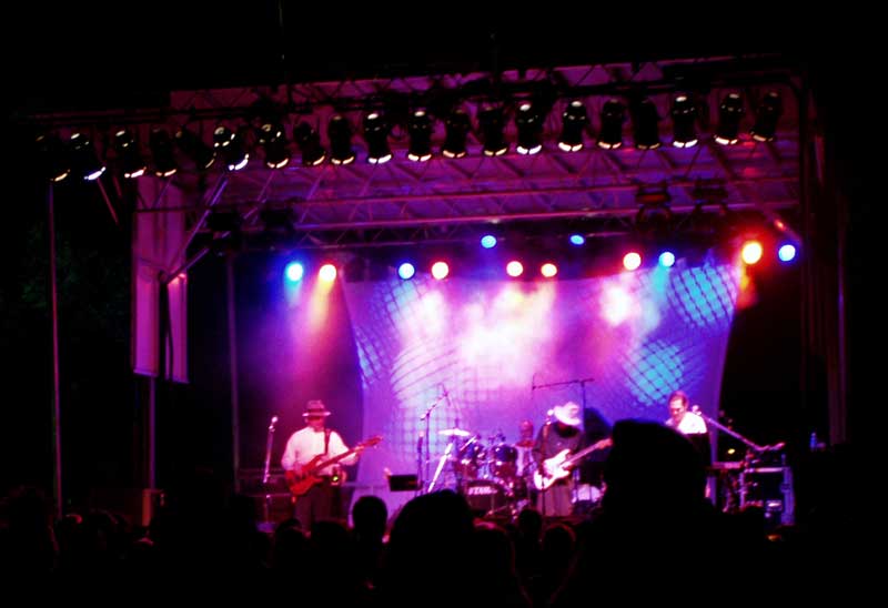 Accent lighting event hire