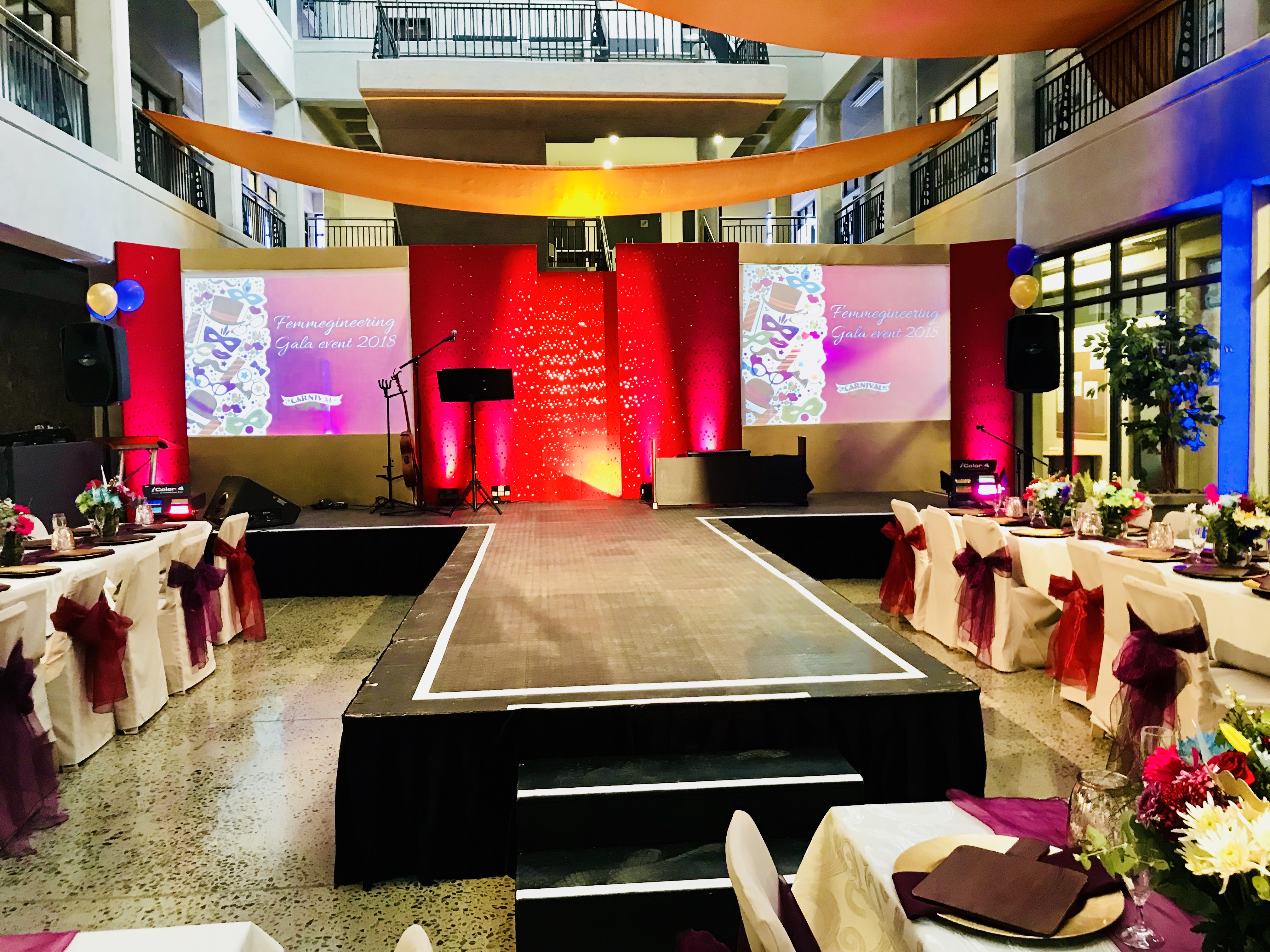 Event stage Potchefstroom