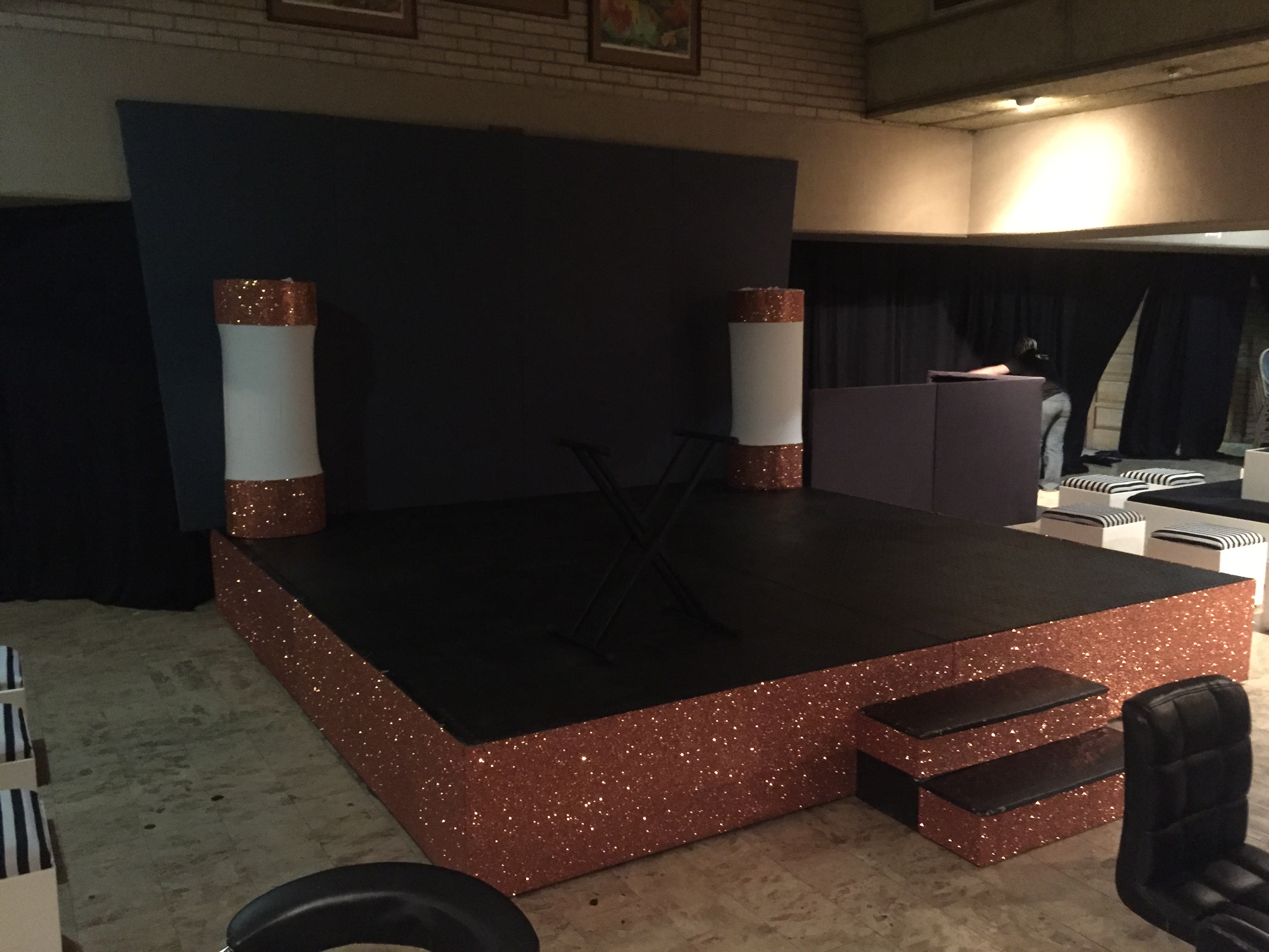 Stage hire corporate function