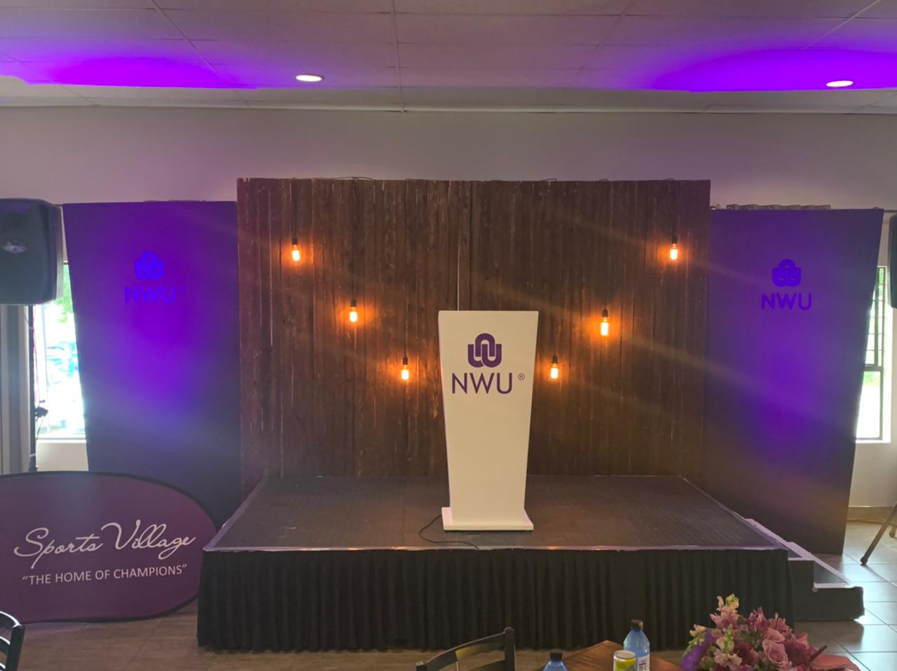 Event stage setup South Africa