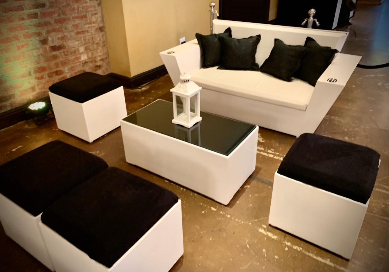 White furniture function